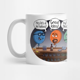 DRUNKEN BALLOON TATTOOS Mug